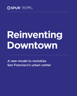 Report cover with title in white text on dark blue background