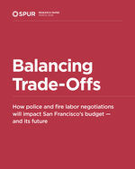 report cover with title in white text on red background