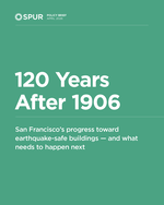 Green report cover with title in white text