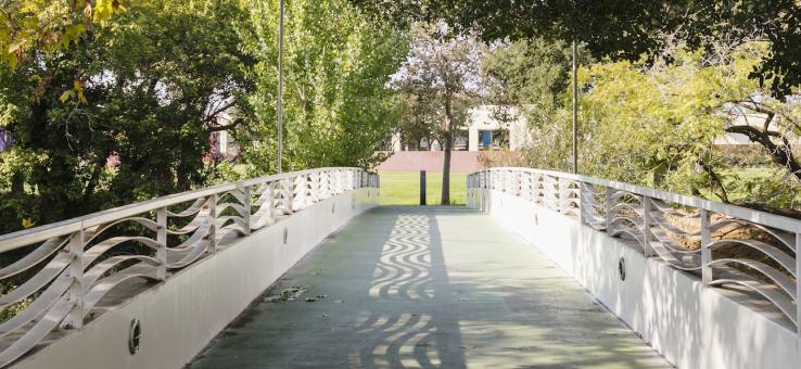 bridge over Guadalupe River