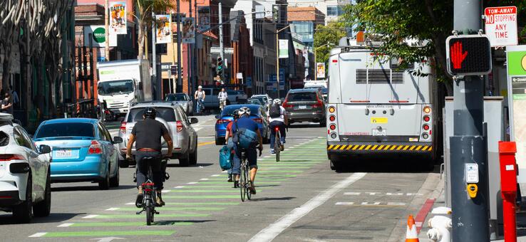Multimodal transportation in San Francisco
