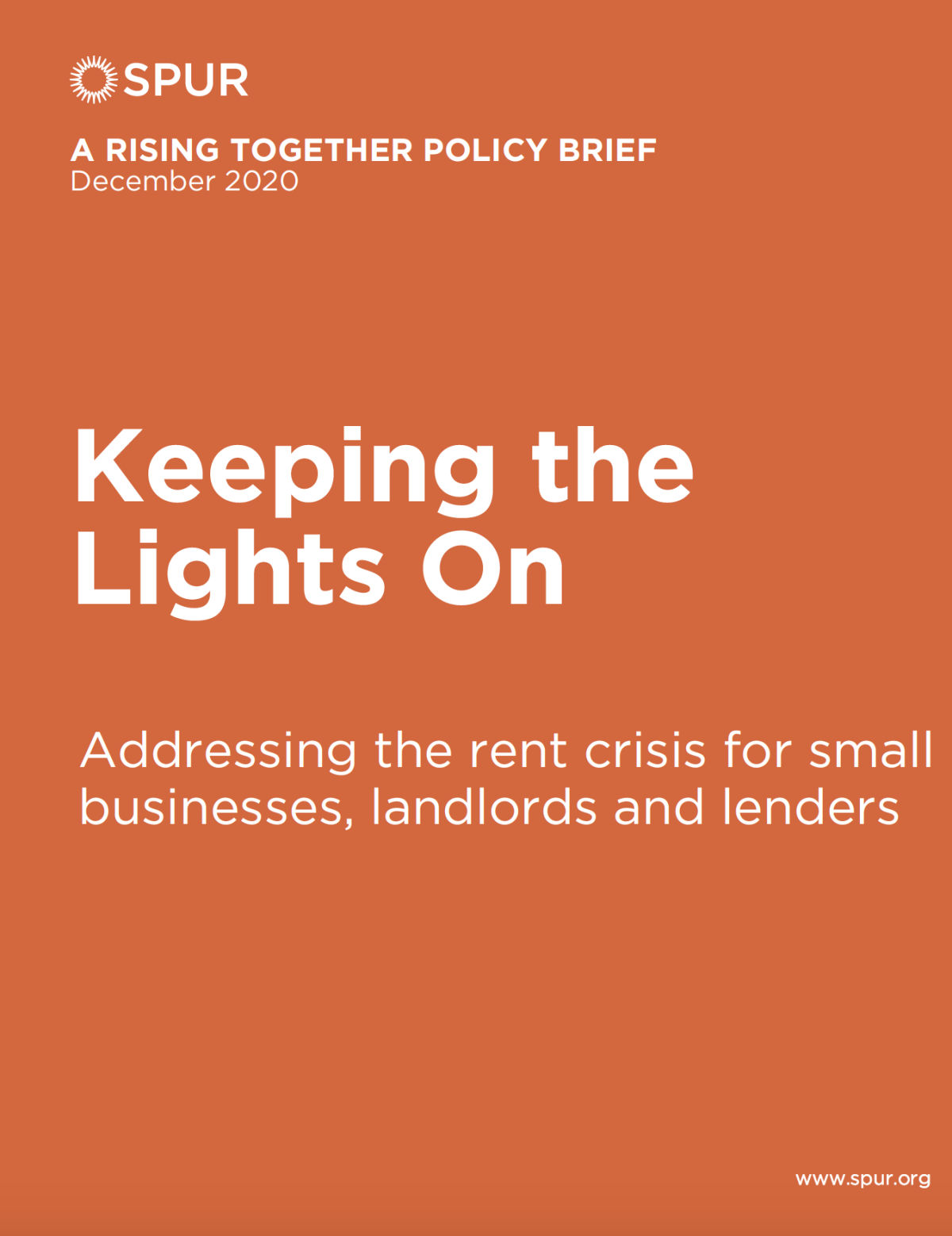 Keeping the Lights On SPUR