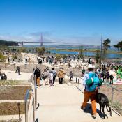 Presidio Tunnel Tops Park Opens to the Public