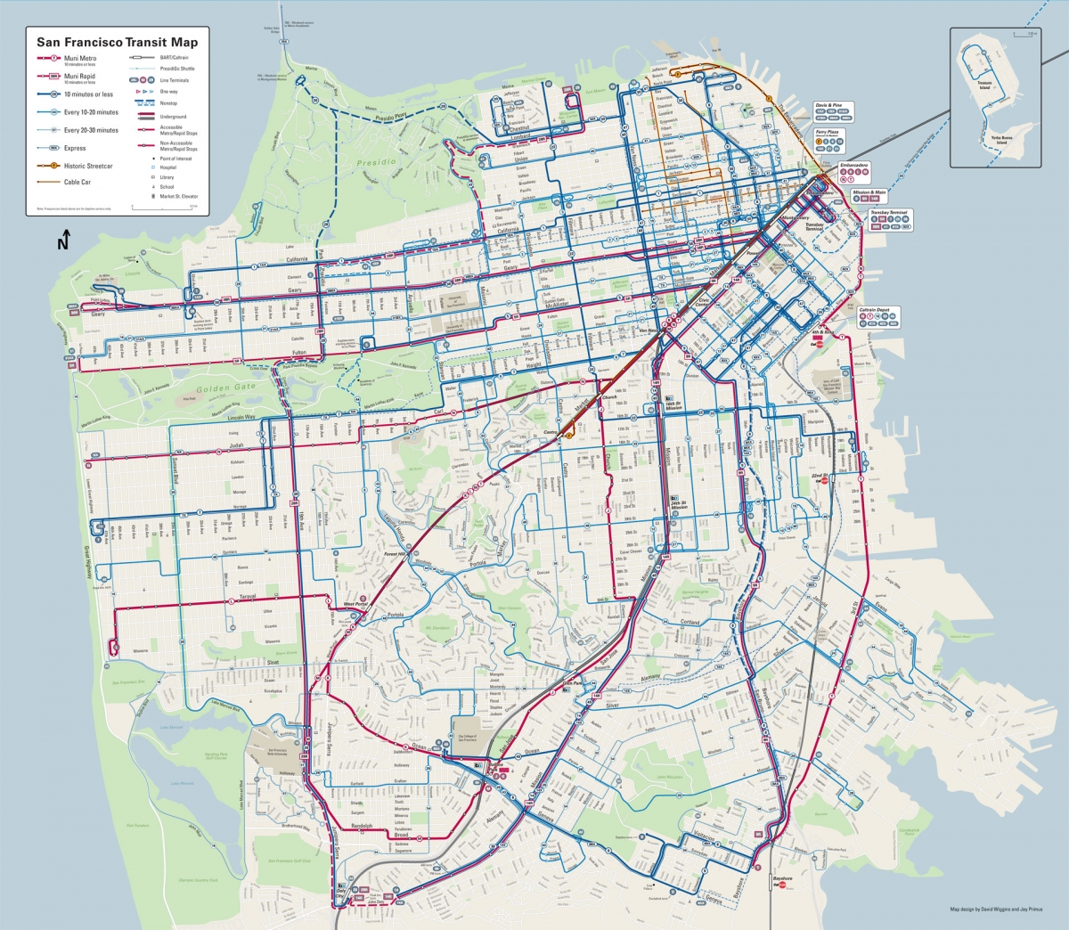 Muni’s New Map Takes a Step Toward Seamless Transit SPUR